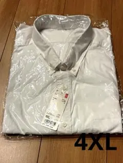 【ユニクロ】新品未開封　EFCブロードシャツ　4XL