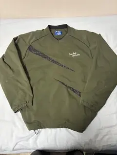 Champion ナイロンジャケット オリーブグリーン