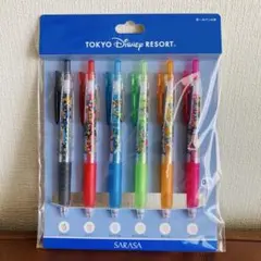 新品未使用 東京ディズニーリゾート SARASA ボールペンセット 0.5mm
