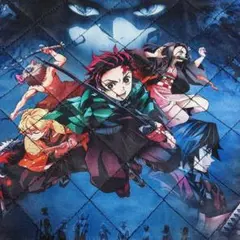 ★鬼滅の刃シューズバッグ(キルト生地)