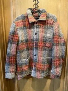 ZARA ウールジャケット チェック柄 sizeL