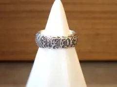 Hawaiian Jewelry 925SilverRing プルメリア彫