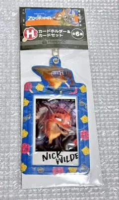 ズートピア Happyくじ ニック・ワイルド カードホルダー　チェキケース