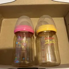 ピジョン 哺乳瓶 プラスチック160ml 2本セット
