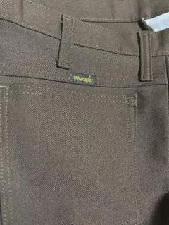 Wrangler ブラウン スラックス