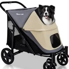 Totoro ball ペットキャリーカート　犬 Amazon.co.jp: Totoro ball ペットカート 犬 バギー 4輪 犬用