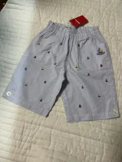 新品ミキハウス半ズボン130cm