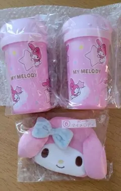 マイメロディ タンブラー2個とポーチ