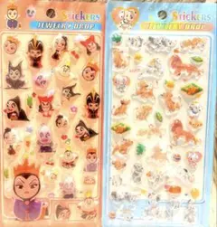 マレフィセント 101ワンチャン ライオンキングドロップシールセット