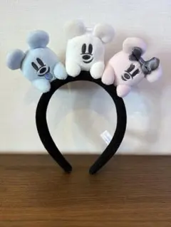 ディズニー　ミッキー・ミニー カチューシャ　ハロウィン　おばけ