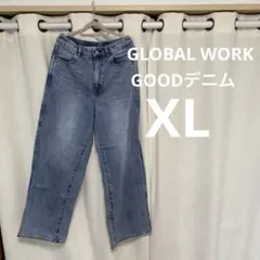 GLOBAL WORK GOODデニムバギーXLブルーのサムネイル