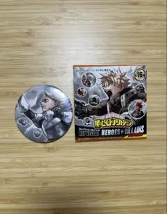 僕のヒーローアカデミア 原画展 缶バッジ 葉隠 青山