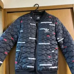 訳あり。adidas リフレクター付きキルティングジャケット