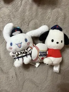 SAMURAI JAPAN ぬいぐるみ 2点セット