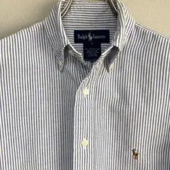 ラルフローレン RALPH LAUREN ストライプシャツ サイズ6 M〜L相当