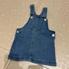 anko アンコ デニム サロペット　80〜85サイズ
