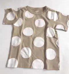 100cm GLOBAL WORK キッズ　特大水玉Tシャツ