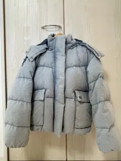 Levi’s ブルーグレー ダウンジャケットグレー Mサイズ タグ付き