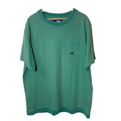 レア✨ノースフェイス パープルレーベル ポケットTシャツ グリーン Mのサムネイル