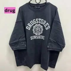 2点以上おまとめ買いで10%オフ【ドラッグストアーズ】Tシャツ