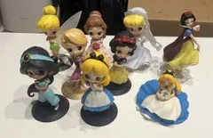 プリンセスフィギュアセット 4体 Qposket - メルカリ