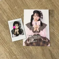 FRUITSZIPPER 松本かれん 探偵衣装 チェキ