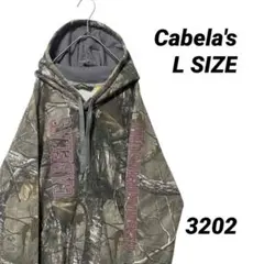 Cabela's カベラス リアルツリー カモフラ パーカー L