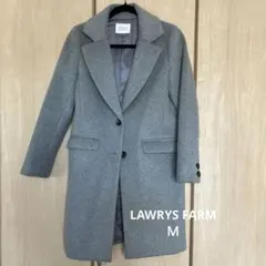 【LAWRYS FARM】チェスターコート グレー