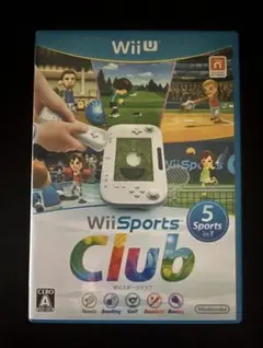 【動作確認済】『Wii Sports Club』WiiUゲームソフト 任天堂