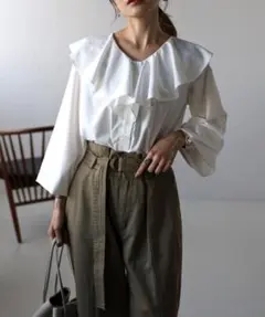 2WAY LADY FISHBONE MINI BLOUSE - メルカリ