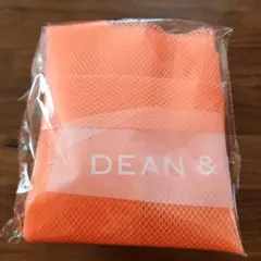 DEAN & DELUCA☆エコバッグ☆EVAコーラルオレンジ