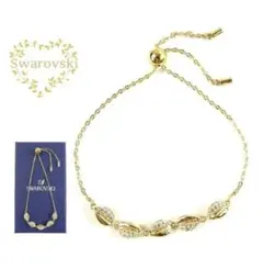 スワロフスキー SWAROVSKI ブレスレット シェル 貝 ゴールド 夏