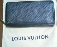 LOUIS VUITTON エピレザー ブラック 長財布