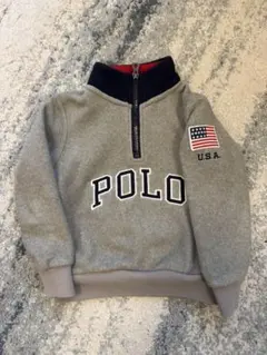 Polo Ralph Lauren フリースジャケット 3T グレー