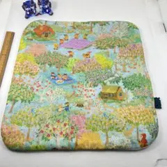 No.23 ユキエモン　ガーゼハンカチ　fuwara