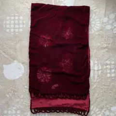 着物　ショール　ベルベット 昭和レトロ　アンティーク