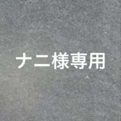 【ナニ様専用ページ】