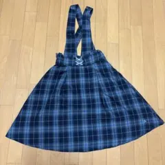 pom ponette チェック柄スカート M(150)