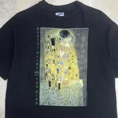 90s グスタフ・クリムト Tシャツ XL 黒 - メルカリ