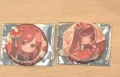 勝利の女神NIKKE in 京都 ラピ 缶バッジ 2種