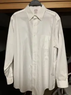 Brooks Brothers ホワイト シャツ　15 1/2-33