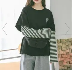 【ニコアンド】スリムウエストバッグ ユニセックス