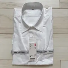 UNIQLO ユニクロ　ファインクロスドビーシャツ　ワイシャツ　白　長袖