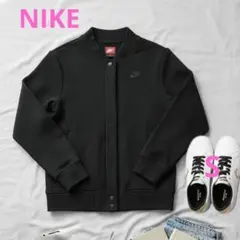 ​NIKE スウェットジャケット 黒 S★美品 目立つ傷汚れなし★人気デザイン