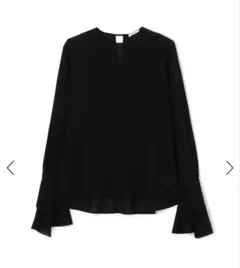 美品 DES PRES デプレ　シルクブラウス　フリルカフスのサムネイル