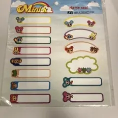 MINI-K お名前シール