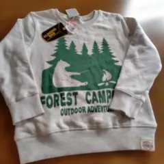 【新品未使用】ALMOND BAR フォレストキャンプ トレーナー