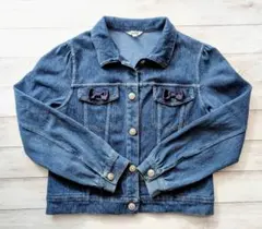 any FAM エニィファム デニムジャケット Gジャン 140cm