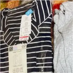 赤ちゃん本舗　マタニティ半袖パジャマⓂ️〜Ｌ　紺