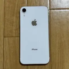 【SIMフリー】iPhone XR ホワイト 128GB 動作良好